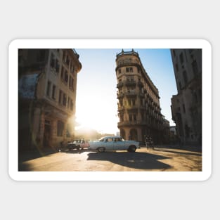 Sunny Havana streets Sticker